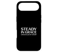 Christian Steady In Grace Unequalled By Doubt Case for iPhone Air