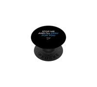 Christian Stop Me And Ill Pray For You Prayer Warrior PopSockets Adhesive PopGrip