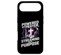 Christian Streamer Powered by Prayer Streaming with Purpose Case for iPhone Air