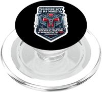 Christian Surgeon Surgery Is My Ministry Jesus Bible Verse PopSockets PopGrip for MagSafe