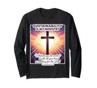 Christian Sustainability is My Ministry Consultant Analyst Long Sleeve T-Shirt