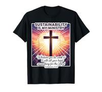 Christian Sustainability is My Ministry Consultant Analyst T-Shirt