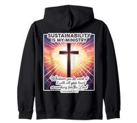 Christian Sustainability Is My Ministry Consultant Analyst Zip Hoodie