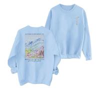 Christian Sweatshirt Women Bible Verse Sweatshirts Religious Sayings Pullover Tops Oversized Floral Graphic Shirt Jumpers for Women UK