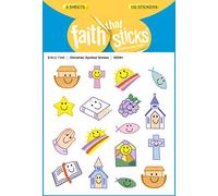 Christian Symbol Smiles Stickers (Faith That Sticks)