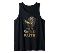 Christian Take Up The Shield of Faith Gift Tank Top