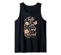 Christian Taste and See that The Lord is Good Gift Tank Top