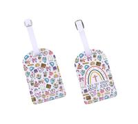 Christian Teacher Baggage Tag Bible Verse Faith Educator Gift Jesus Lover Gift I Teach Tiny Humans About Jesus Luggage Tag, Humanjesustag-us