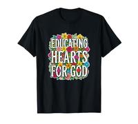 Christian Teacher Educating for God Sunday School T-Shirt