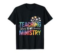 Christian Teacher Ministry Quote - Ephesians 4:11-13 Floral T-Shirt
