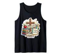 Christian Teacher Teaching is My Ministry Bible Verse Quote Tank Top