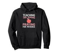 Christian Teacher Teaching Praying Patience Sunday School Pullover Hoodie