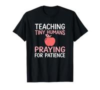 Christian Teacher Teaching Praying Patience Sunday School T-Shirt