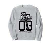 Christian - Team Jesus 03 Faith Hope Love Sweatshirt