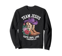 Christian - Team Jesus 03 Faith Hope Love Sweatshirt
