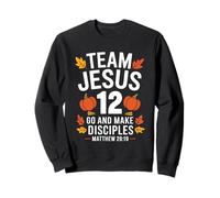 Christian - Team Jesus 03 Faith Hope Love Thanksgiving Sweatshirt