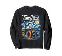 Christian - Team Jesus 03 Faith Hope Love Van Gogh Sweatshirt