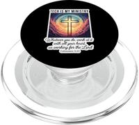 Christian Technology Expert Tech Is My Ministry Jesus Christ PopSockets PopGrip for MagSafe