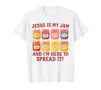 Christian Tee Jesus is My Jam and I'm Here to Spread It T-Shirt