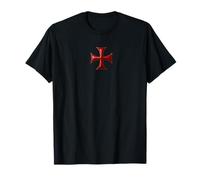 Christian Templar Cross - Militia Templi T-Shirt