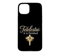 Christian Tetelestai It Is Finished Faith Gift Case for iPhone 15 Plus