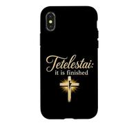 Christian Tetelestai It Is Finished Faith Gift Case for iPhone X/XS