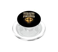 Christian Tetelestai It Is Finished Faith Gift PopSockets PopGrip for MagSafe