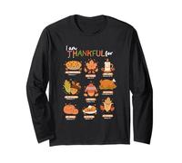 Christian Thanksgiving Bible Verse I Am Thankful for Autumn Long Sleeve T-Shirt