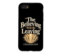Christian The Believing Will Be Leaving Bible Verse Gift Case for iPhone SE (2020) / 7/8