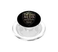 Christian The Days Are Evil Armor Of God Gift PopSockets PopGrip for MagSafe