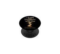 Christian The Lord Himself Goes Before You Bible Verse Gift PopSockets Adhesive PopGrip