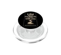 Christian The Lord Himself Goes Before You Bible Verse Gift PopSockets PopGrip for MagSafe