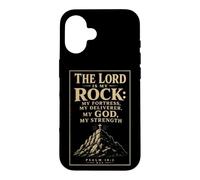 Christian The Lord Is My Rock Psalm 18 Gift Case for iPhone 16
