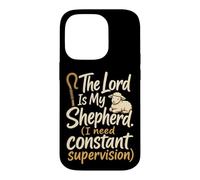 Christian The Lord Is My Shepherd Funny Faith Gift Case for iPhone 14 Pro