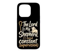 Christian The Lord Is My Shepherd Funny Faith Gift Case for iPhone 15 Pro