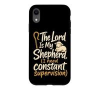 Christian The Lord Is My Shepherd Funny Faith Gift Case for iPhone XR