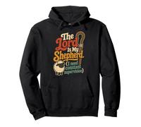 Christian The Lord Is My Shepherd Funny Faith Gift Pullover Hoodie