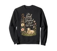 Christian The Lord Is My Shepherd Psalm 23:1 Gift Sweatshirt