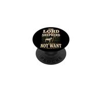 Christian The Lord Is My Shepherd Psalm 23 Bible Verse Gift PopSockets Adhesive PopGrip