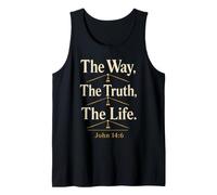 Christian The Way The Truth The Life John 14:6 Gift Tank Top