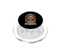 Christian This Teacher Loves Jesus Pray For Her Student PopSockets PopGrip for MagSafe