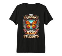 Christian This Teacher Loves Jesus Pray for Her Student Premium T-Shirt