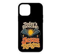 Christian Today's Forecast Jesus Reigns Faith Gift Case for iPhone 12 mini