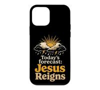 Christian Today's Forecast Jesus Reigns Faith Gift Case for iPhone 12 mini