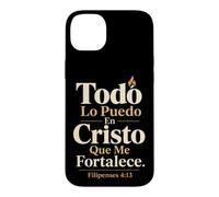 Christian Todo Lo Puedo En Cristo Filipenses 4:13 Case for iPhone 14 Plus
