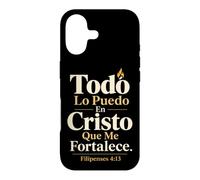 Christian Todo Lo Puedo En Cristo Filipenses 4:13 Case for iPhone 17