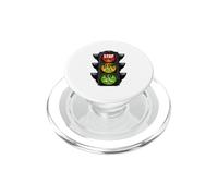 Christian Traffic Signal Stop Slow Go God’s Word Faith PopSockets PopGrip for MagSafe