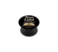 Christian Trust In The Lord With All Your Heart Gift PopSockets Adhesive PopGrip