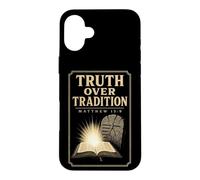 Christian Truth Over Tradition Matthew 15:9 Bible Verse Case for iPhone 16 Plus