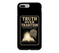 Christian Truth Over Tradition Matthew 15:9 Bible Verse Case for iPhone 7 Plus/8 Plus